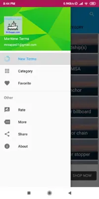 Maritime Terms android App screenshot 3
